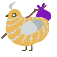 A honey and silver chicken with a bar pattern