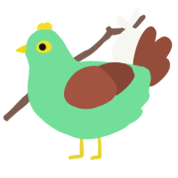 A spring and russet chicken