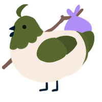 A cream and olive chicken with a head pattern