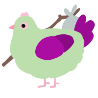 A gluppy and plum chicken