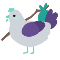 A mist and overcast chicken
