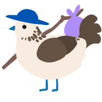 A cream and bark chicken with a neck-speckle pattern