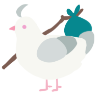 A white and silver chicken