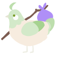 Snowdrop, a cream and gluppy chicken with a head pattern