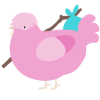 Flamingo, a pink chicken