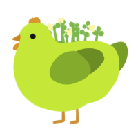 Lima Bean, a lime and chartreuse chicken