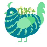 Tora, a sea and spring chicken with a bar pattern