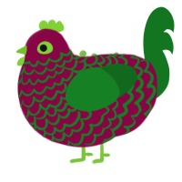 Stromanthe, a maroon and leaf chicken with a lace pattern