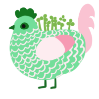 flower pollen, a spring and rose chicken with a lace pattern