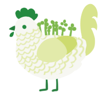 Key Lime Merengue, a white and lemon chicken with a lace pattern
