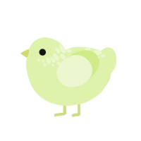 Boog, a apple chicken with a neck-speckle pattern