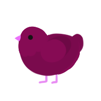 (unnamed), a wine chicken with a head pattern