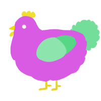 A orchid and spring chicken