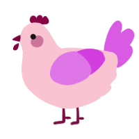 A rose and orchid chicken
