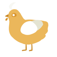 A honey and white chicken