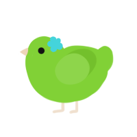 A grass chicken
