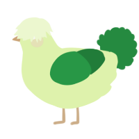 A apple and viridian chicken