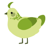 A lemon and chartreuse chicken with a neck-speckle pattern