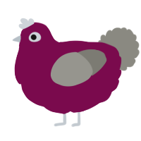A wine and ash chicken