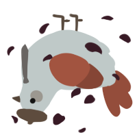 A silver and russet chicken