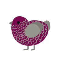 (unnamed), a wine and ash chicken with a lace pattern