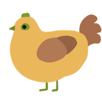 (unnamed), a honey and brown chicken