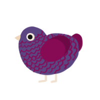 cavendish, a overcast and wine chicken with a lace pattern