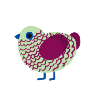 (unnamed), a gluppy and wine chicken with a lace pattern