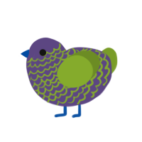 (unnamed), a overcast and chartreuse chicken with a lace pattern