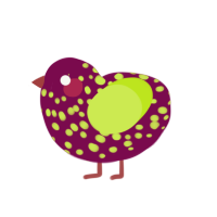 (unnamed), a wine and lime chicken with a speckle pattern