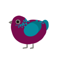 Diluted, a wine and sea chicken with a neck-speckle pattern