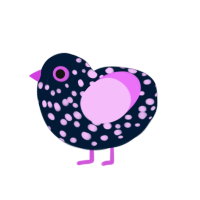 (unnamed), a tumblr and lavender chicken with a speckle pattern