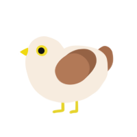 (unnamed), a cream and brown chicken