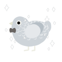 Ghostwalker, a mist chicken with a half-lace pattern