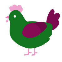 Grape Vine, a leaf and wine chicken