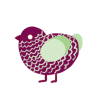 (unnamed), a wine and gluppy chicken with a lace pattern