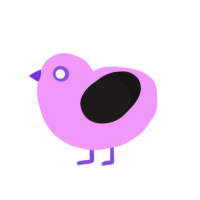 (unnamed), a lavender and sable chicken