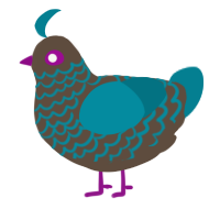 (unnamed), a bark and sea chicken with a lace pattern