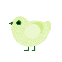 (unnamed), a apple chicken with a double-lace pattern