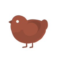 potato, a russet chicken with a head pattern