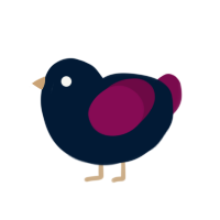 crow, a tumblr and wine chicken