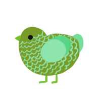 (unnamed), a chartreuse and spring chicken with a lace pattern