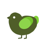 (unnamed), a olive and grass chicken