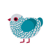 (unnamed), a mist and sea chicken with a lace pattern