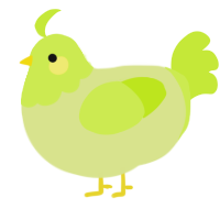 (unnamed), a lemon and lime chicken with a head pattern