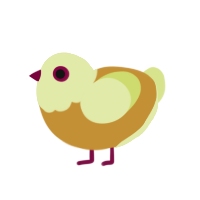 (unnamed), a gold and lemon chicken with a head pattern