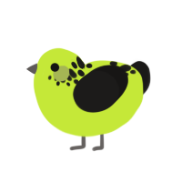 uhhhh idk, a lime and sable chicken with a neck-speckle pattern