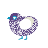 (unnamed), a overcast and white chicken with a double-lace pattern