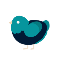 (unnamed), a tumblr and teal chicken with a head pattern