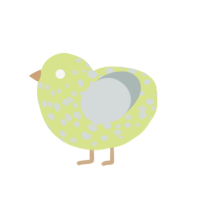 (unnamed), a lemon and silver chicken with a speckle pattern